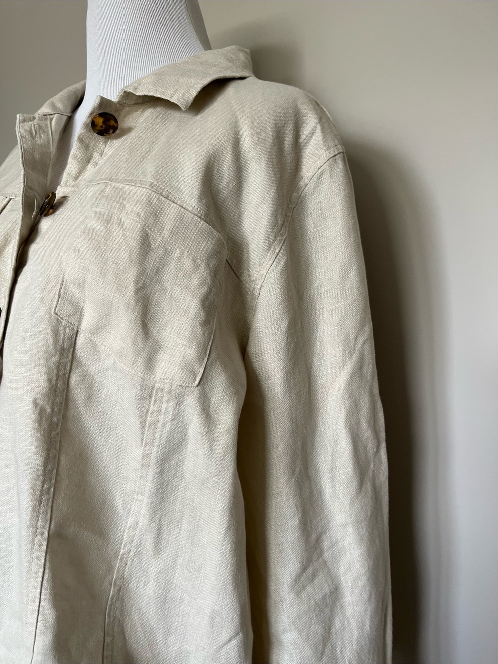 Spartina Women's Avalon Linen Jacket Size Large - Picture 9 of 14